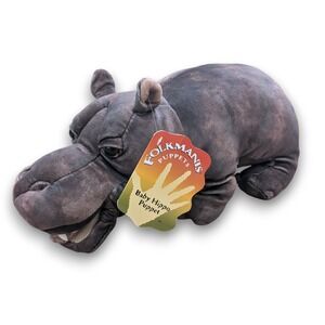 NWT Folkmanis #3165 Baby Hippo Hand Puppet Hippopotamus 16''